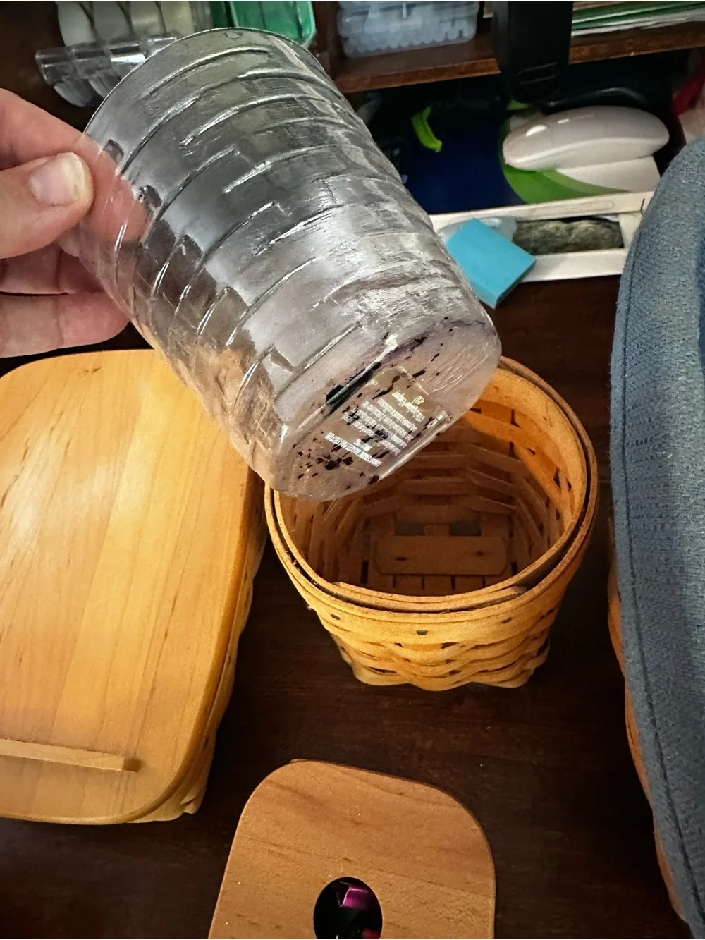 Longaberger woven straw